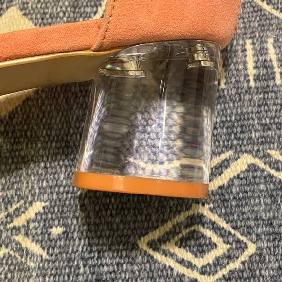 Incredible Colorful Katy Perry Ankle Strap Lucite Heels - Picture 3 of 6